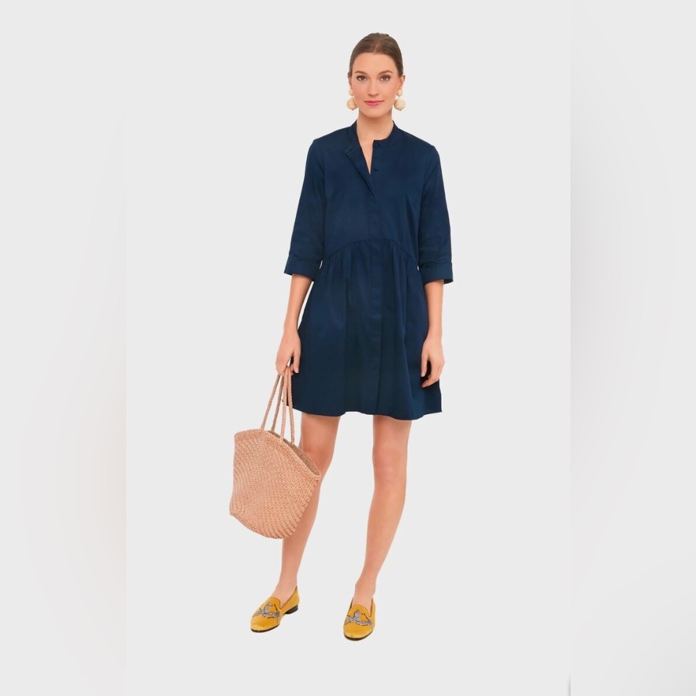 Tuckernuck Royal Shirt Dress size S